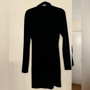 Black See Through Mesh Hera Collection Dress Size Medium